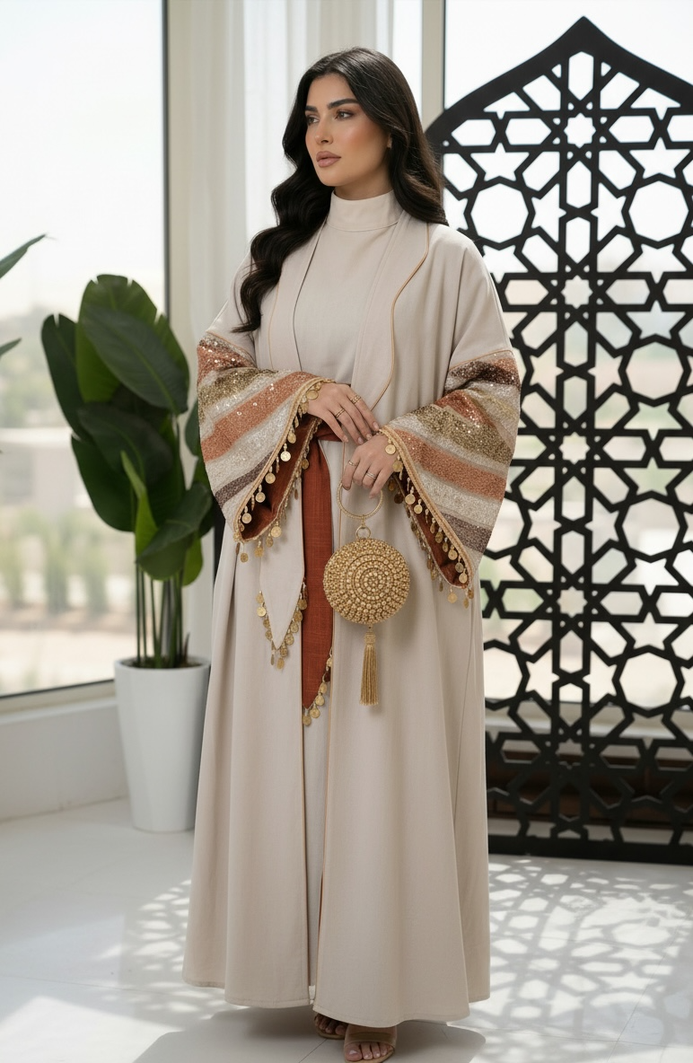 Amara Sand Abaya