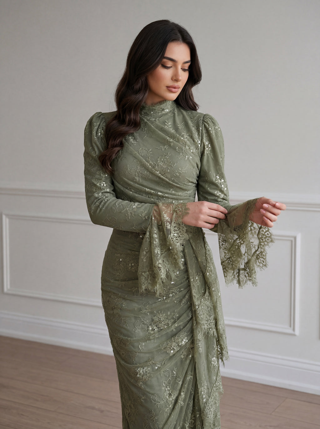 Green dress