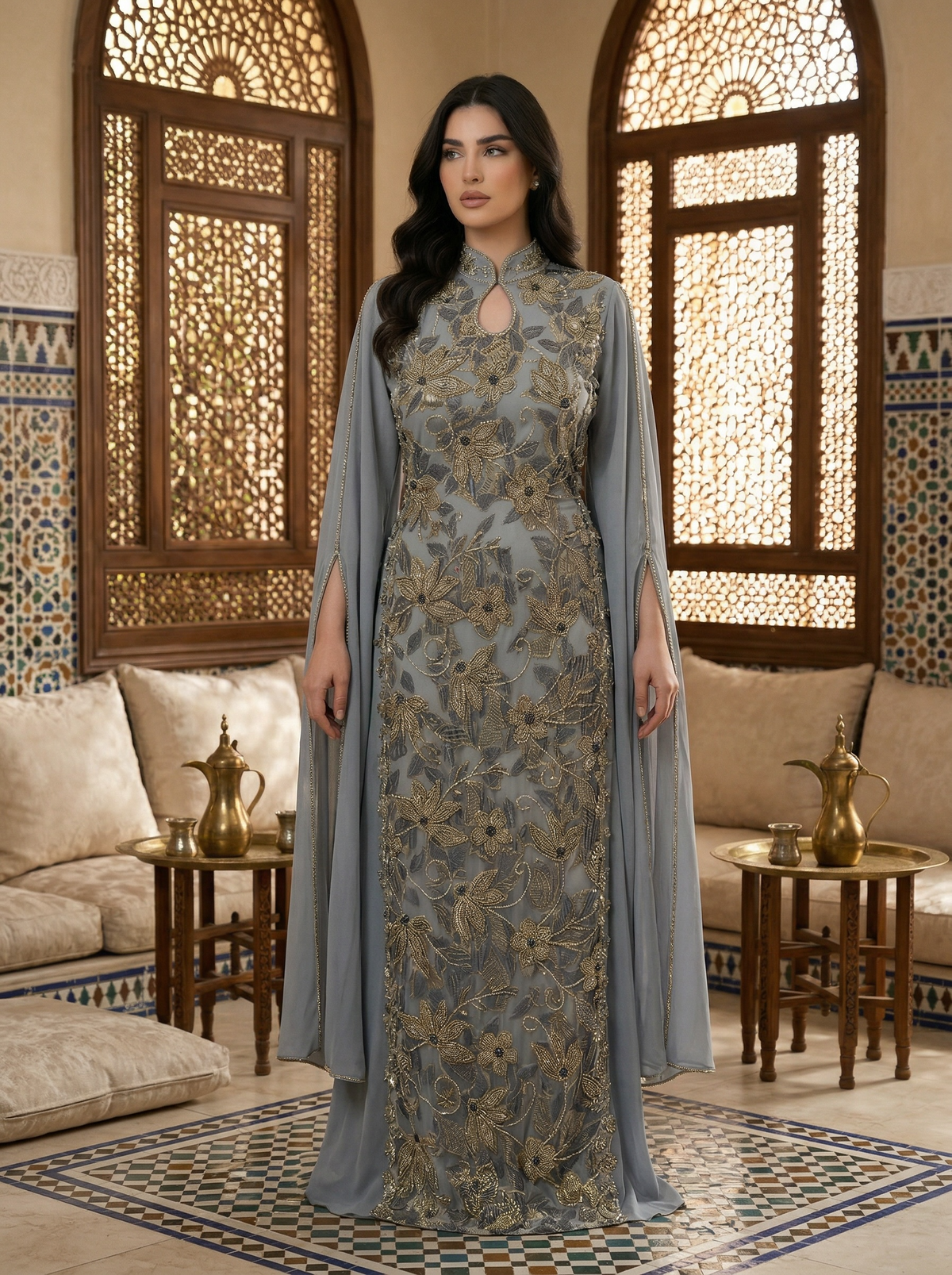 Oud Majesty- silver grey