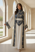 Royal Embroidered Marina Abaya Set