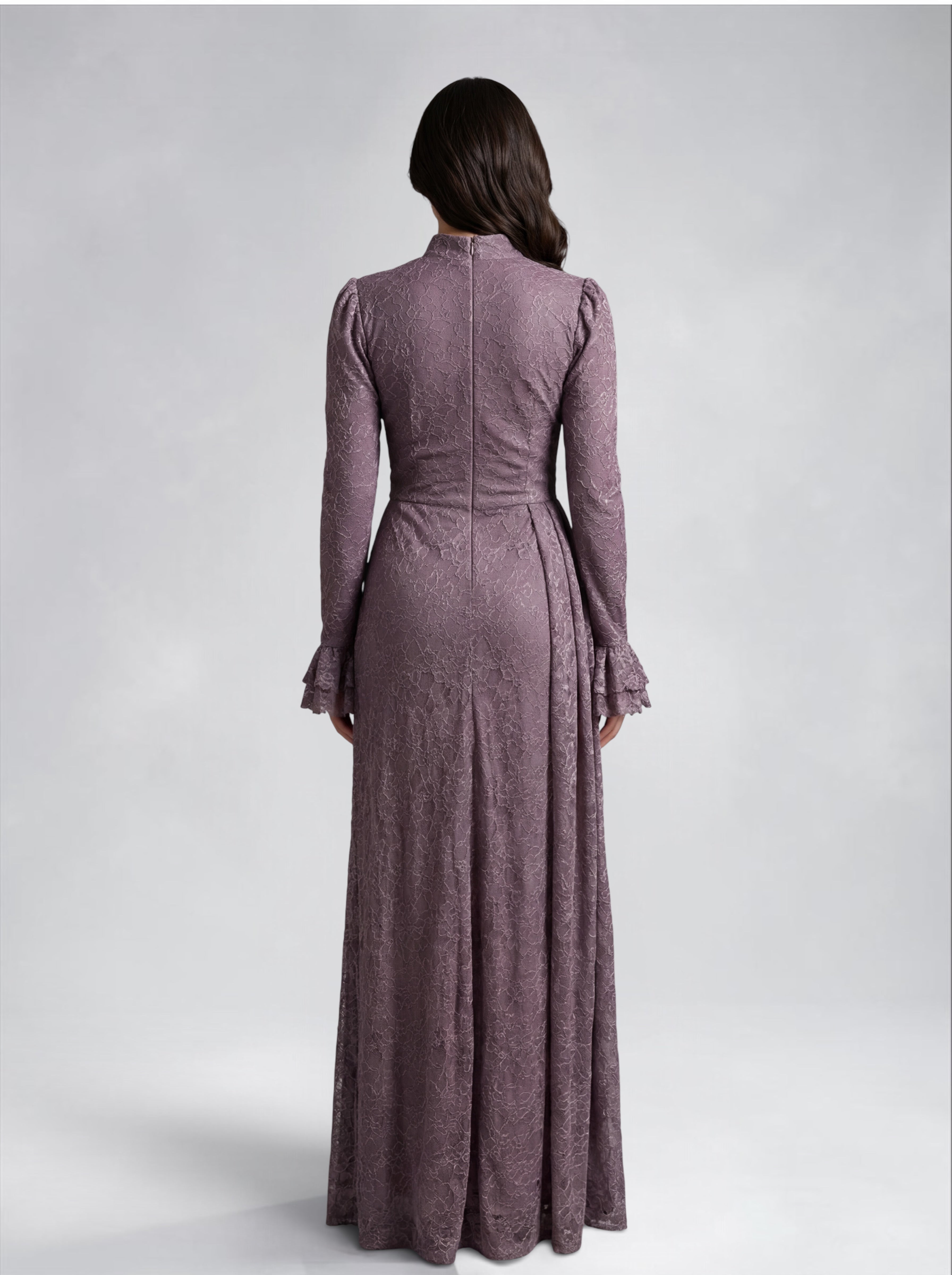 Mauve Lace Dress