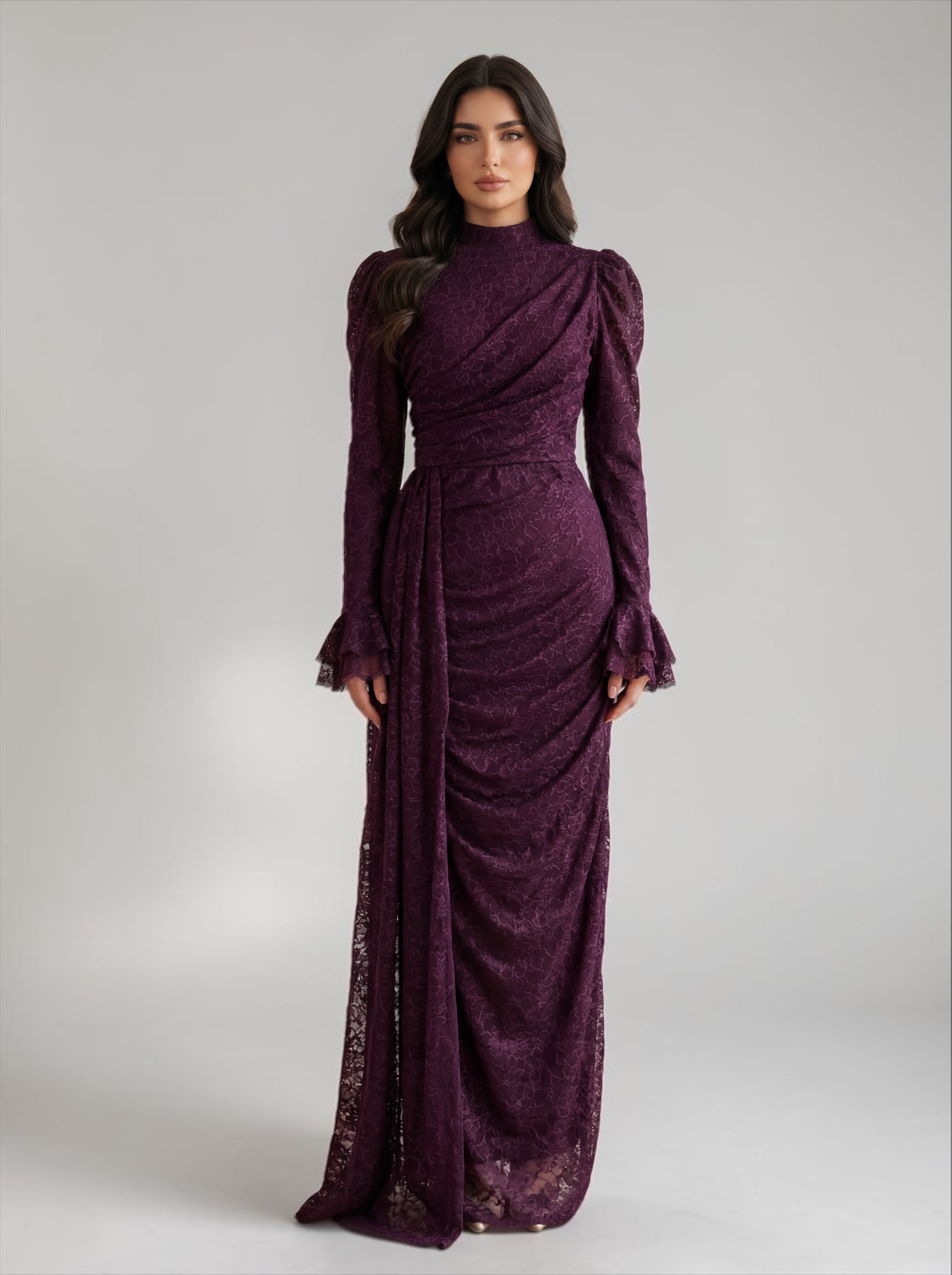 Orchid Lace Dress