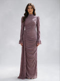 Mauve Lace Dress