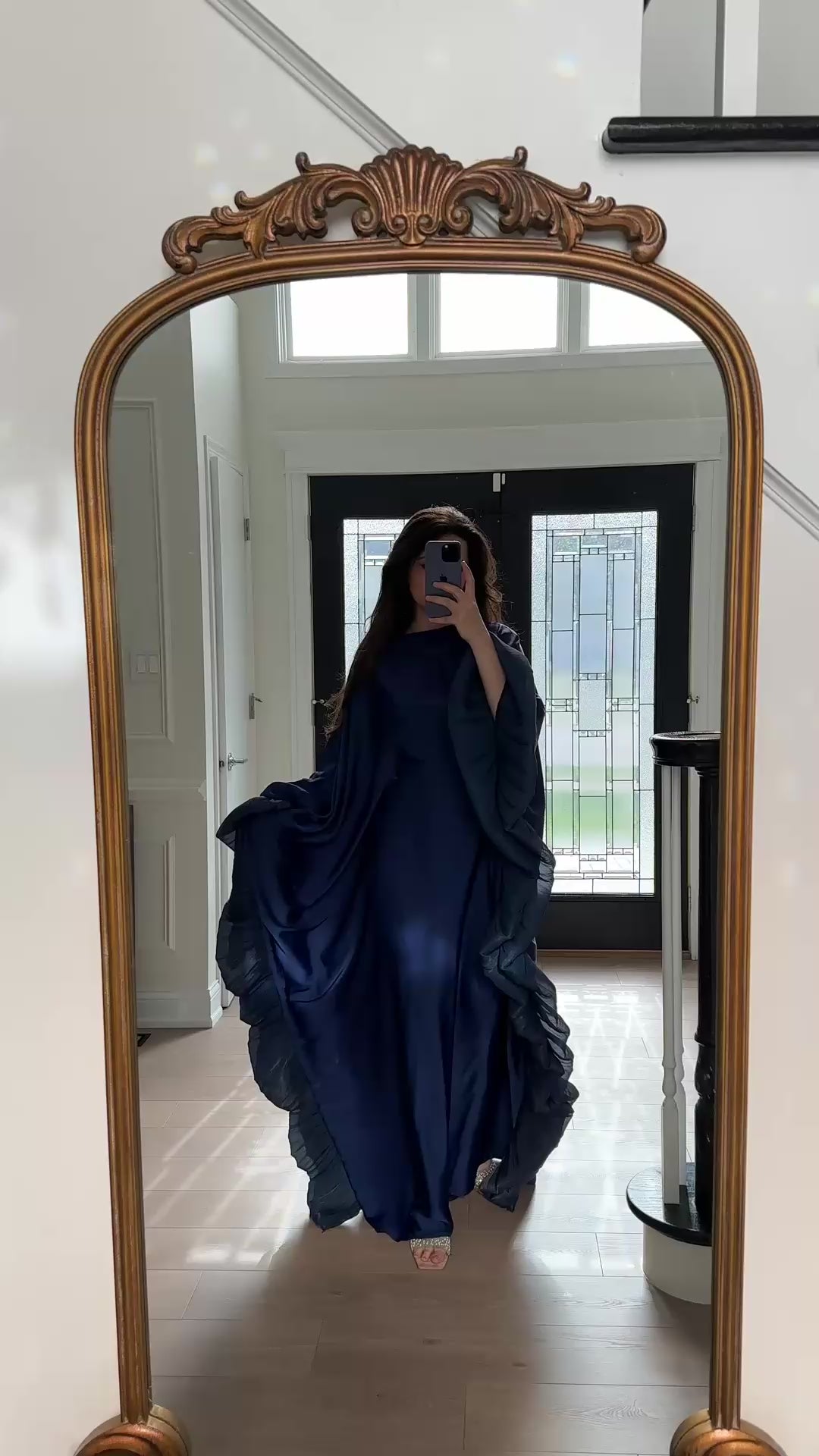 Razan butterfly abaya