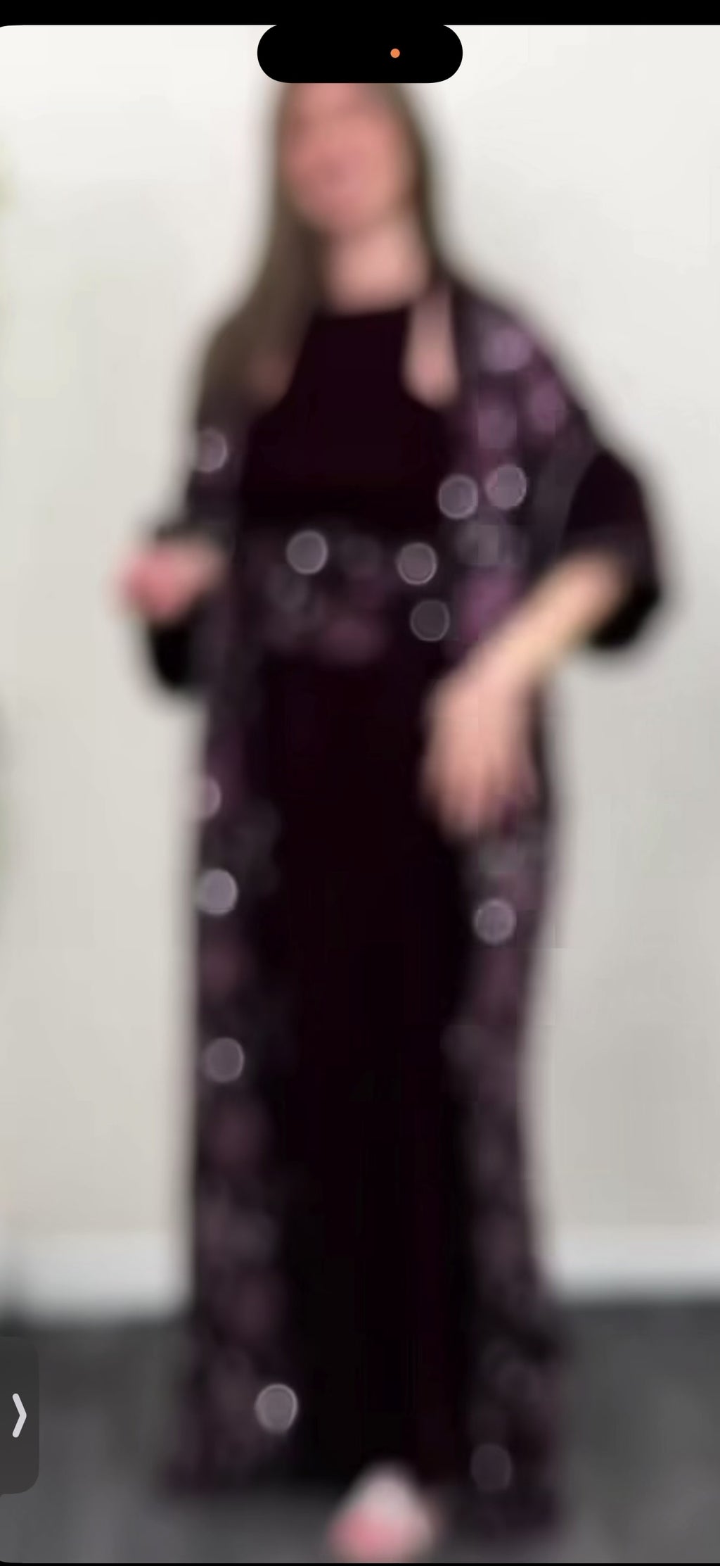 Zyvra – Velvet Abaya Set