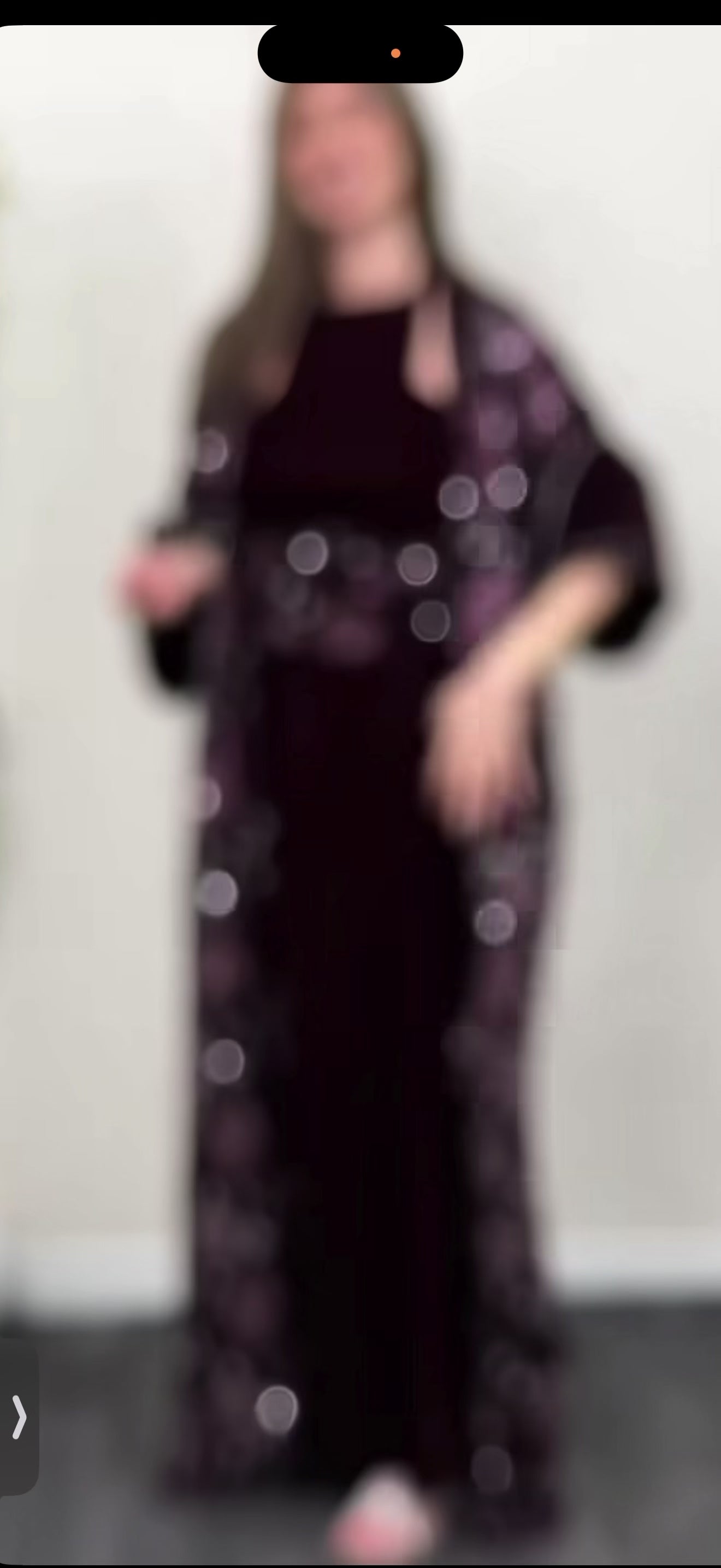 Zyvra – Velvet Abaya Set